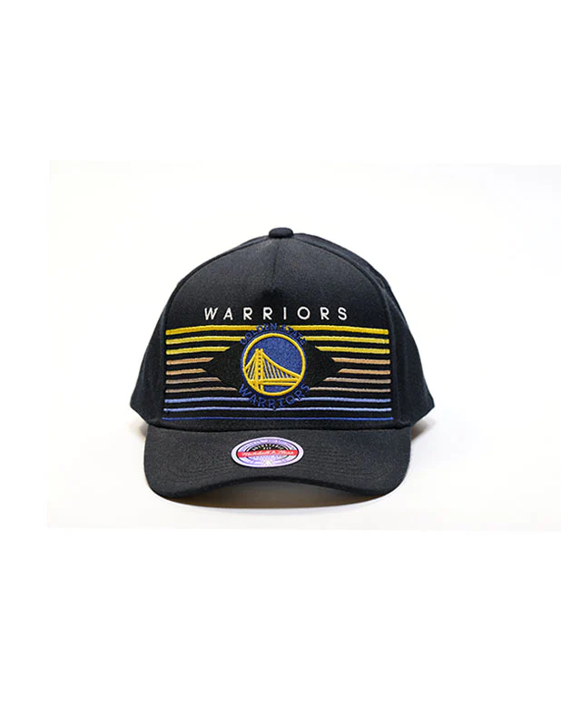 Mitchell & Ness Gradient Stretch Snapback - Warriors