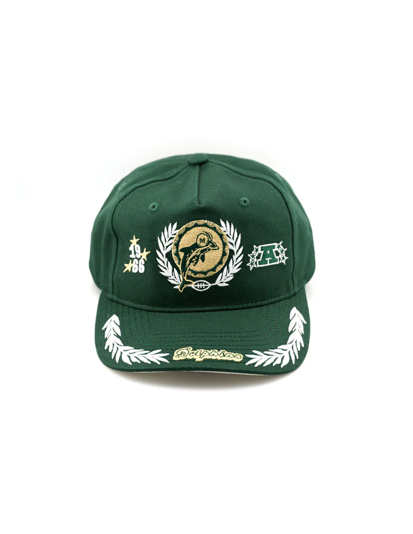 MITCHELL & NESS NFL Text and Stars Origin Snapback Miami Dolphins
