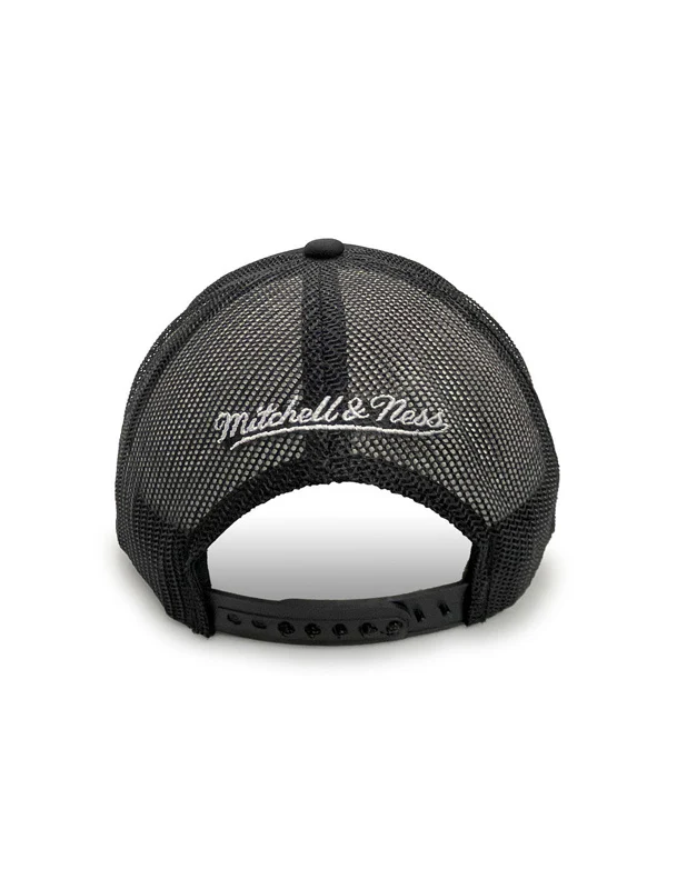 MITCHELL & NESS Snapback Classic Script Trucker Raiders - Black - Image 3