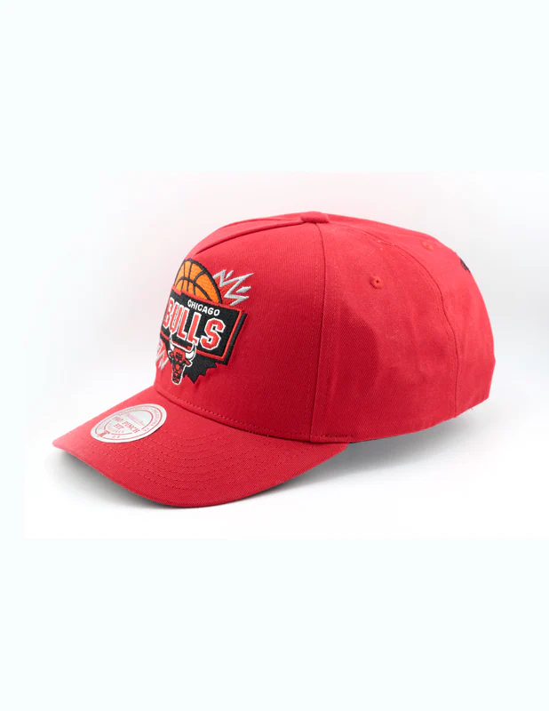 MITCHELL & NESS Snapback Jam Session Pro Pinch Bull Red - Image 2