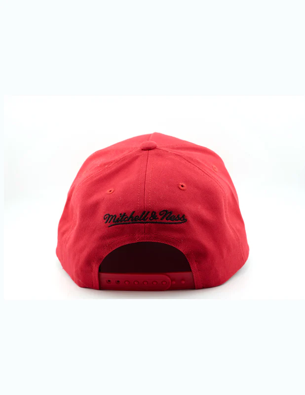 MITCHELL & NESS Snapback Jam Session Pro Pinch Bull Red - Image 3