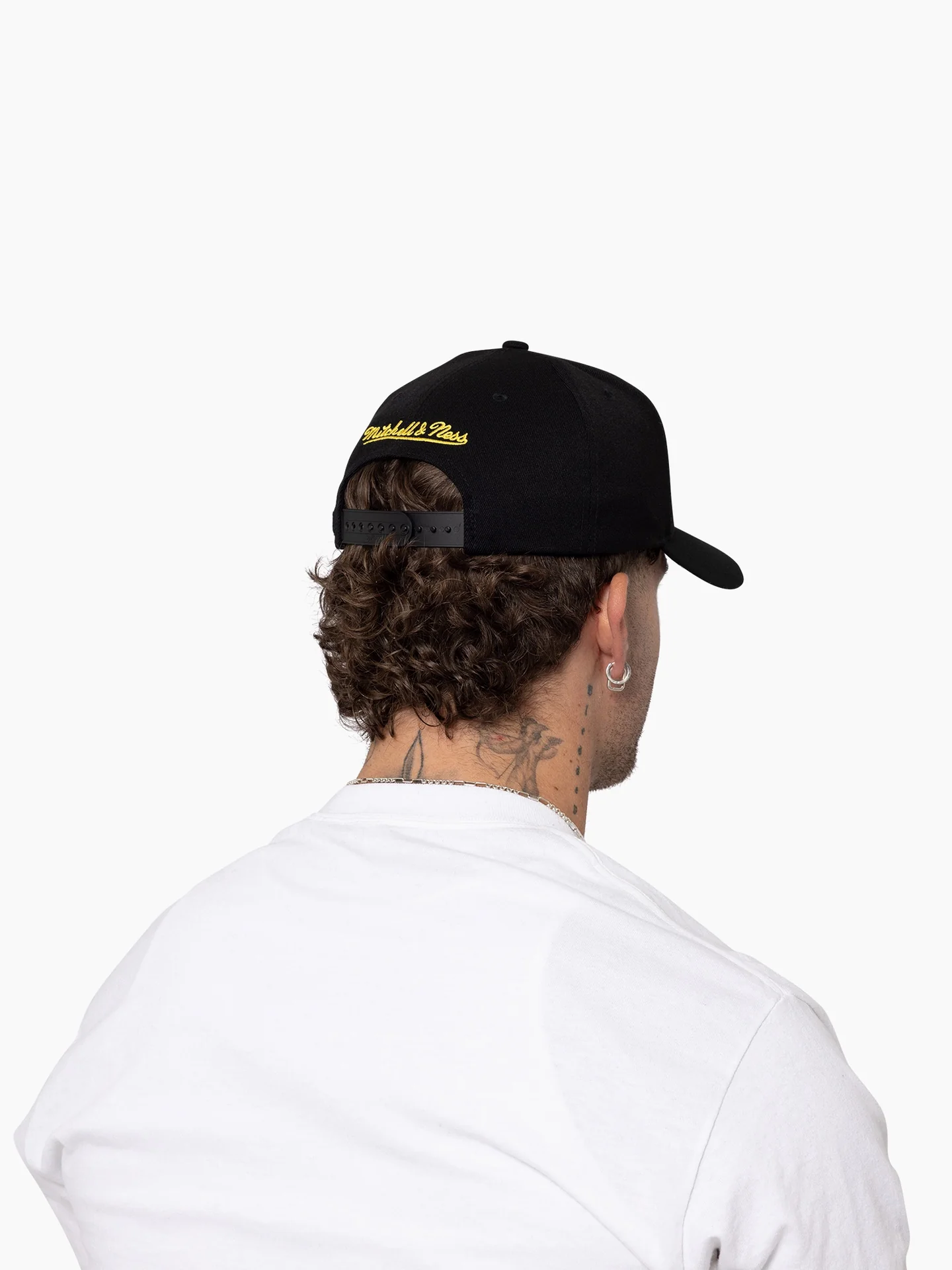 MITCHELL & NESS Snapback Team Logo Lakers - Black - Image 2