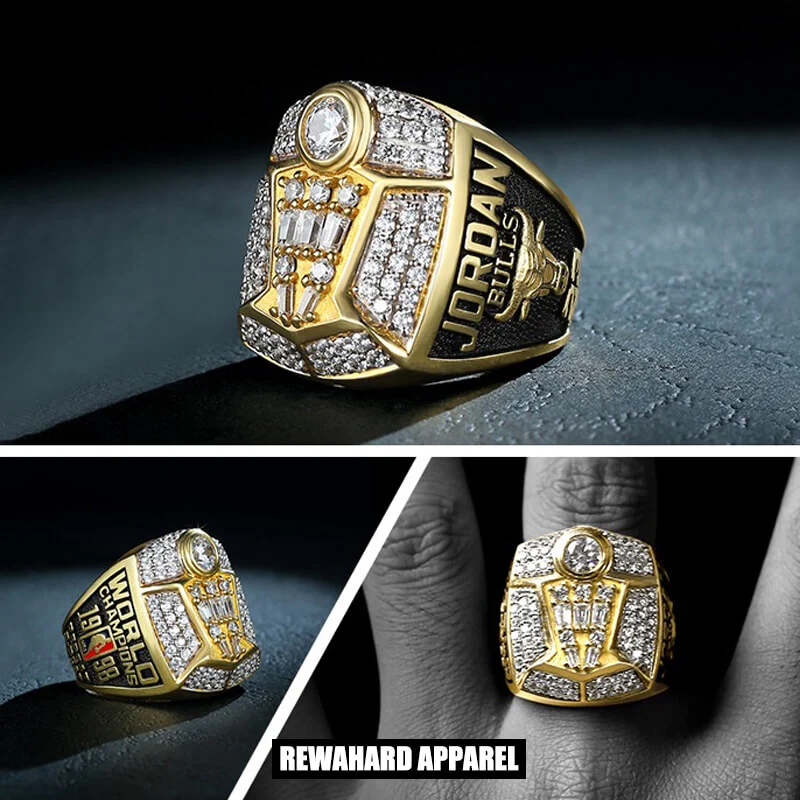 NAB 1998 Bulls World Series Champions Players Ring - Image 2
