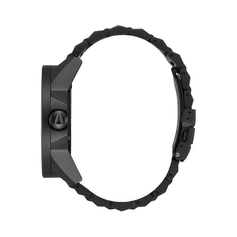 NIXON - 48mm Corporal Stainless Steel Watch - Matte Black/Gold - Image 2