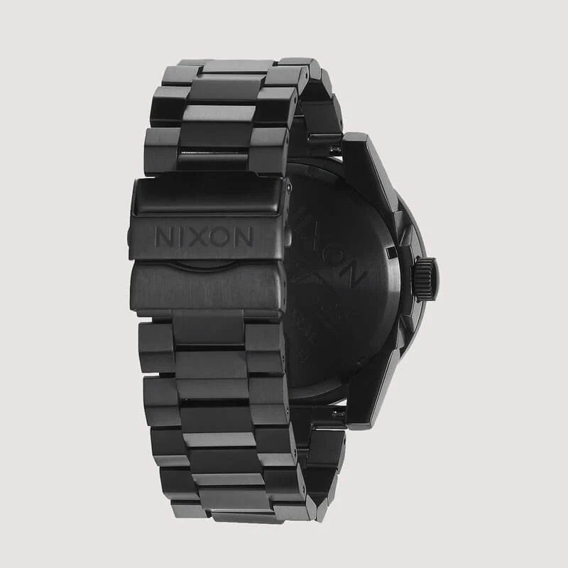 NIXON - 48mm Corporal Stainless Steel Watch - Polished Black - Image 7