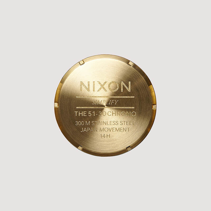 NIXON - 51mm-30 Chrono Watch - Gold - Image 9