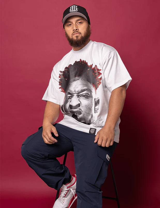 OG Culture X Pro Club Heavyweight Tee - 21 Savage Portrait - Image 5
