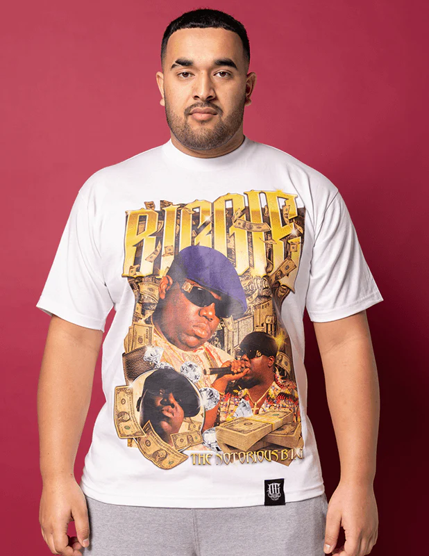 OG Culture X Pro Club Heavyweight Tee - Biggie $$$ - Image 6