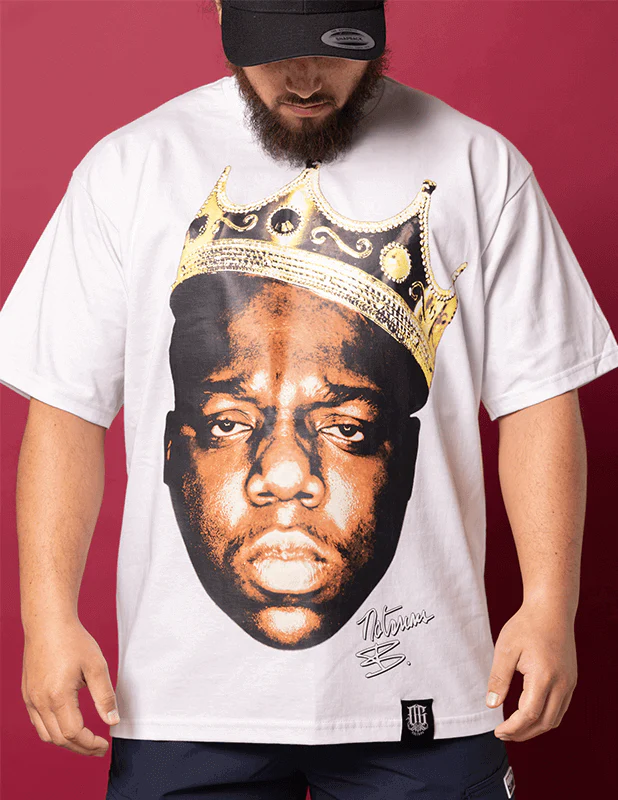 OG Culture X Pro Club Heavyweight Tee - Biggie Portrait - Image 3