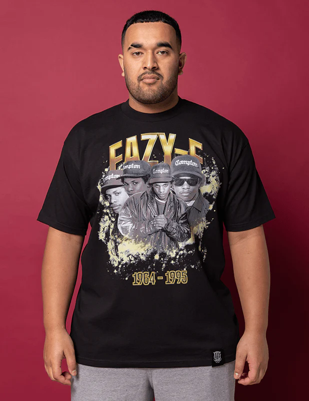 OG Culture X Pro Club Heavyweight Tee - Eazy E Gold - Image 3