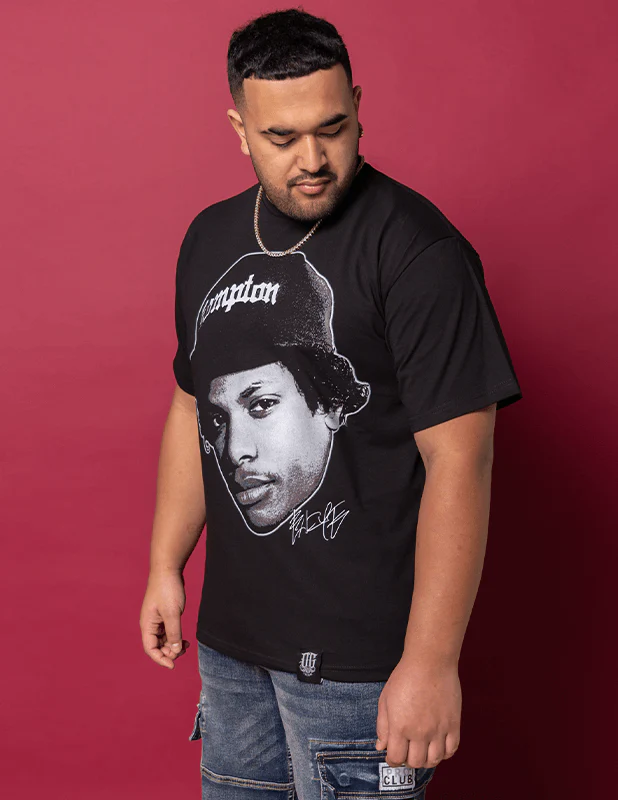 OG Culture X Pro Club Heavyweight Tee - Eazy E Portrait - Image 3
