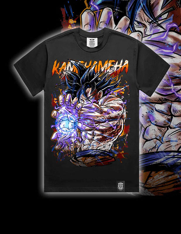 OG Culture X Pro Club Heavyweight Tee - Kamehameha - Image 2