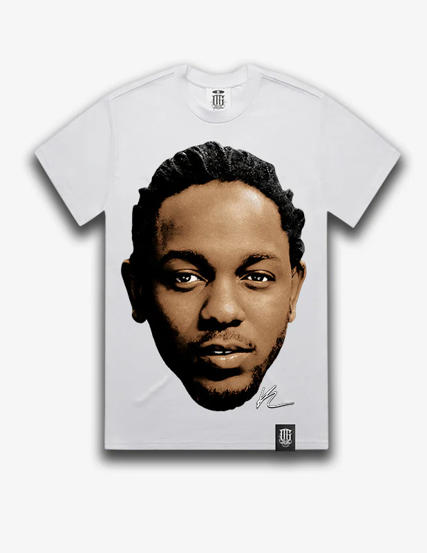 OG Culture X Pro Club Heavyweight Tee - Kendrick Lamar Portrait - Image 2
