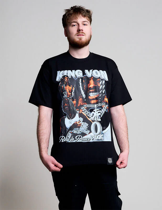 OG Culture X Pro Club Heavyweight Tee - King Von Diamond