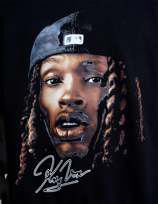 OG Culture X Pro Club Heavyweight Tee - King Von Portrait - Image 4