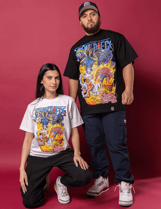 OG Culture X Pro Club Heavyweight Tee - One Piece Dragon - Image 2