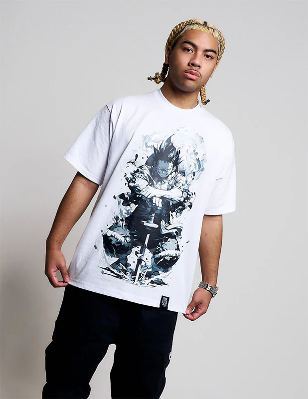 OG Culture X Pro Club Heavyweight Tee - One Piece Luffy Sword - Image 4