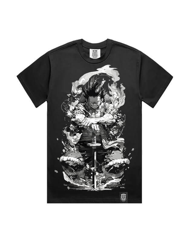OG Culture X Pro Club Heavyweight Tee - One Piece Luffy Sword - Image 7