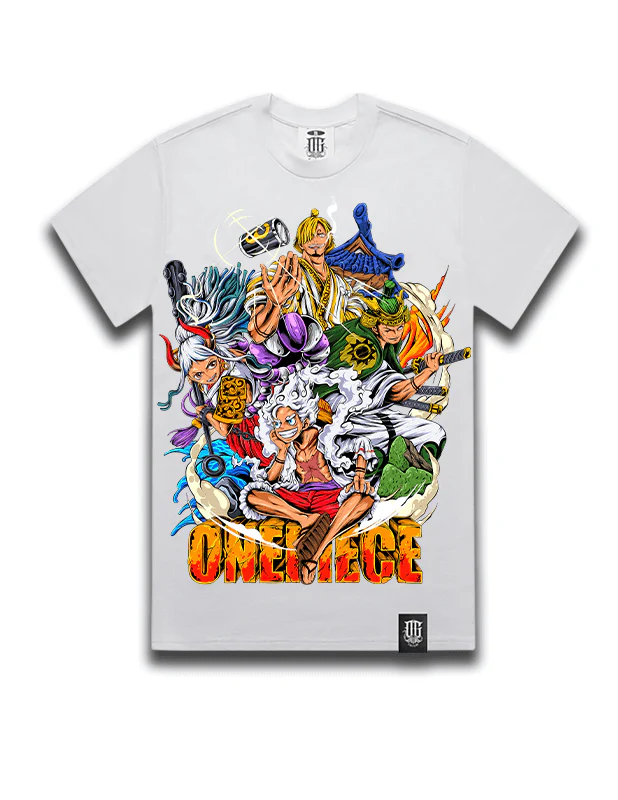 OG Culture X Pro Club Heavyweight Tee - One Piece Luffy's Gear 5 Power - Image 2