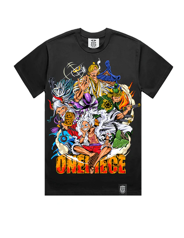 OG Culture X Pro Club Heavyweight Tee - One Piece Luffy's Gear 5 Power - Image 3