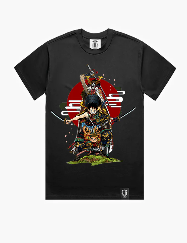 OG Culture X Pro Club Heavyweight Tee - One Piece Luffy's Team - Image 3