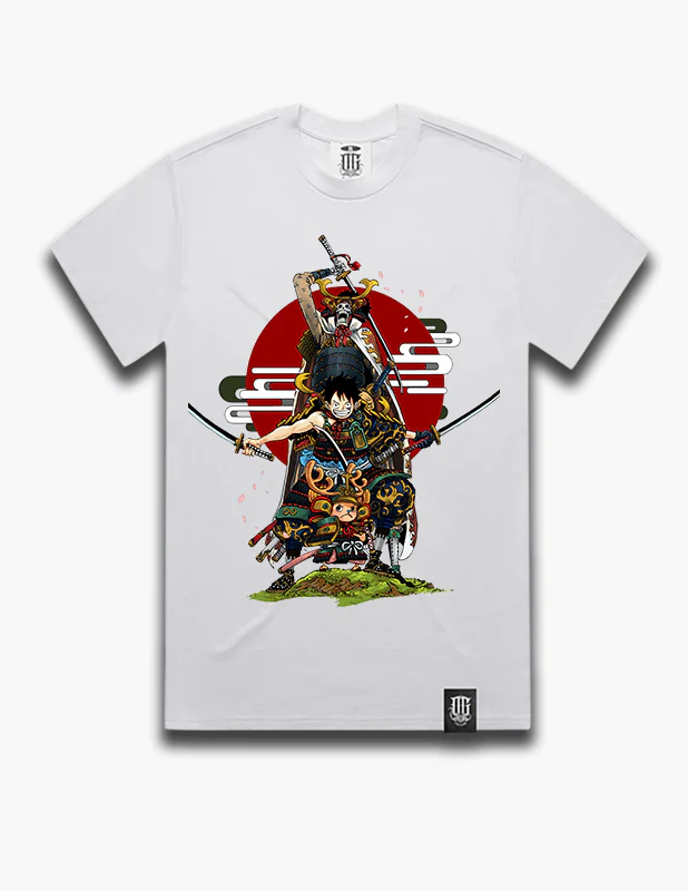 OG Culture X Pro Club Heavyweight Tee - One Piece Luffy's Team - Image 4