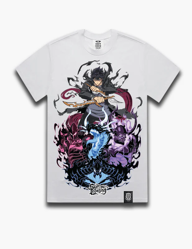 OG Culture X Pro Club Heavyweight Tee - Solo Leveling Art - Image 2