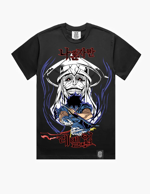 OG Culture X Pro Club Heavyweight Tee - Solo Leveling Poster - Image 2