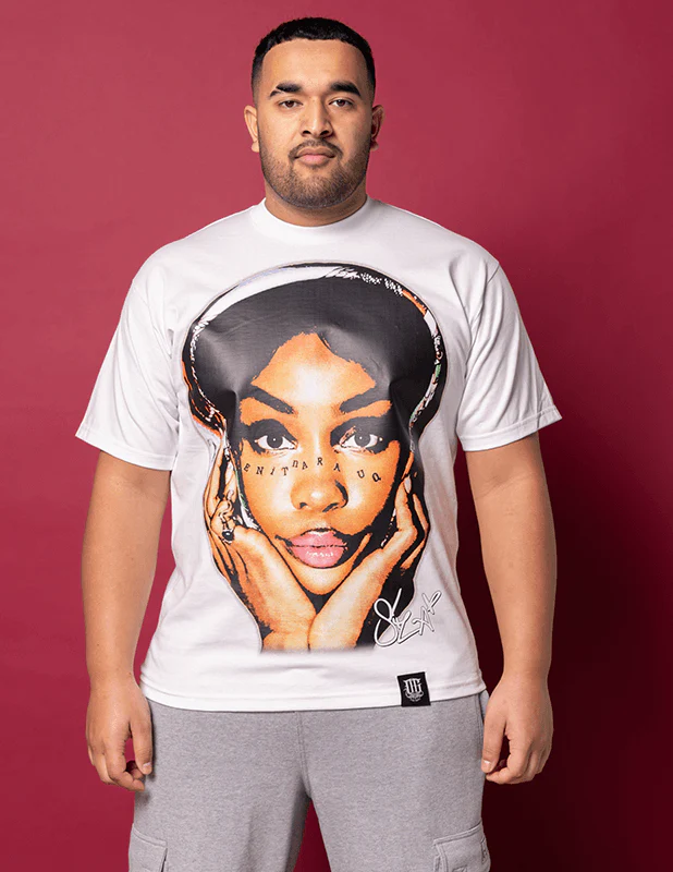 OG Culture X Pro Club Heavyweight Tee - SZA Portrait - Image 2