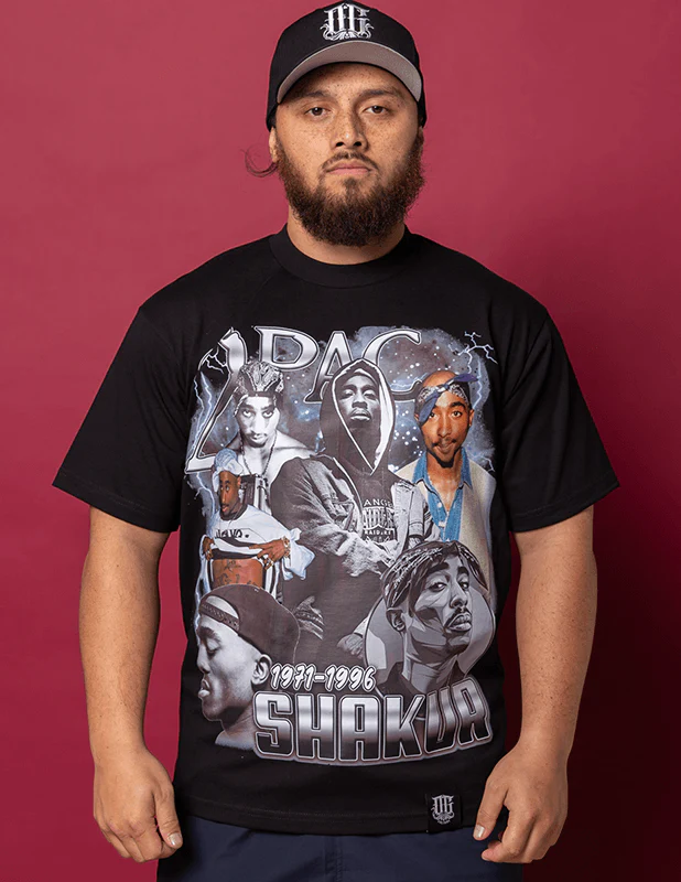 OG Culture X Pro Club Heavyweight Tee - Tupac Shakur 1971-1996