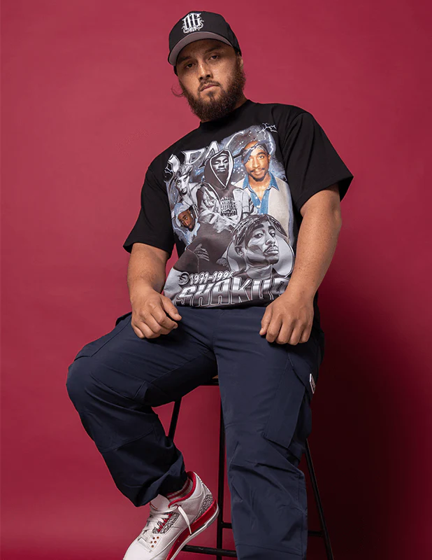 OG Culture X Pro Club Heavyweight Tee - Tupac Shakur 1971-1996 - Image 4