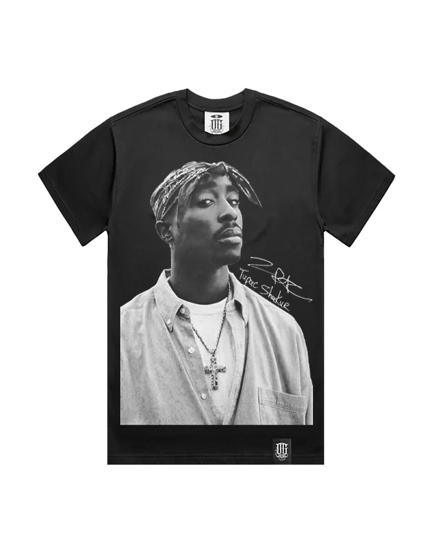 OG Culture X Pro Club Heavyweight Tee - Tupac Vintage - Image 2