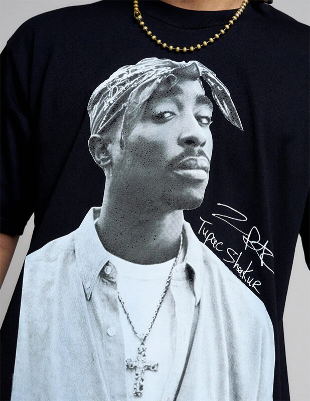 OG Culture X Pro Club Heavyweight Tee - Tupac Vintage - Image 4