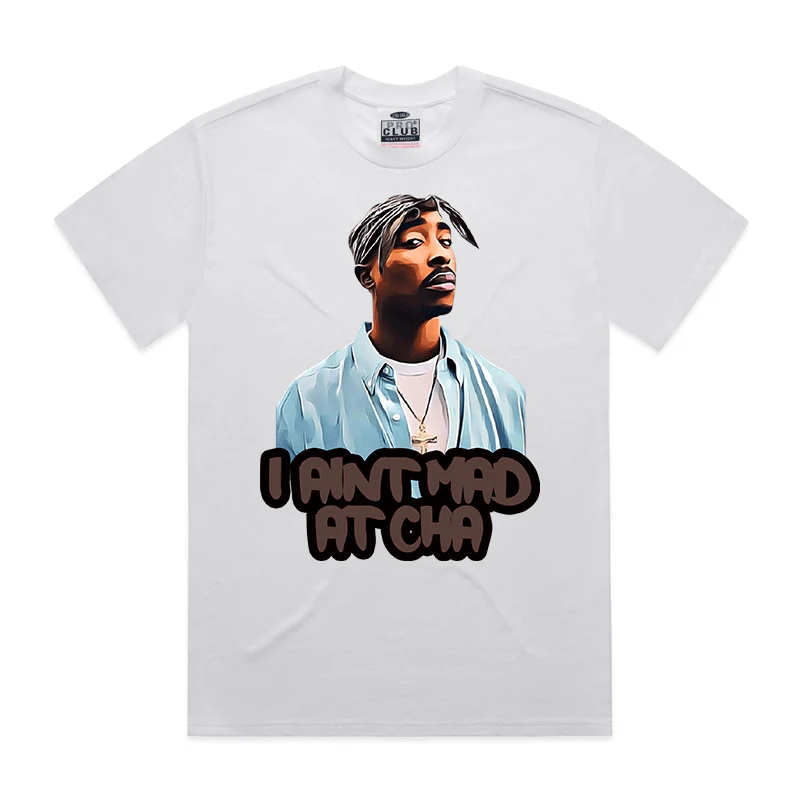 Pro Club 2PAC I Aint Mad At Cha Digital printed Tee - Image 3