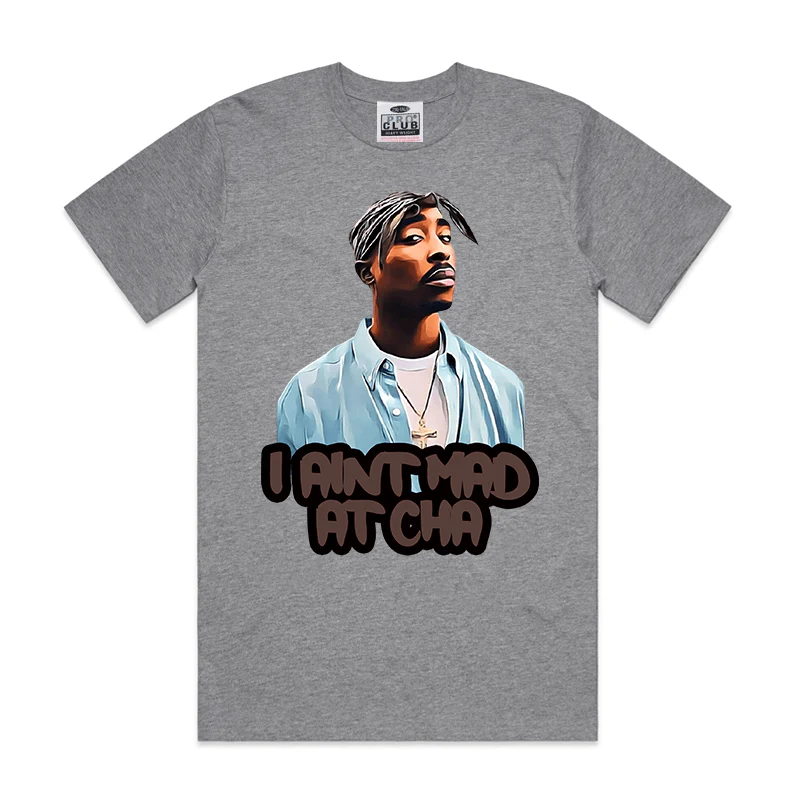 Pro Club 2PAC I Aint Mad At Cha Digital printed Tee - Image 4