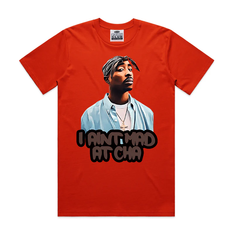 Pro Club 2PAC I Aint Mad At Cha Digital printed Tee - Image 5