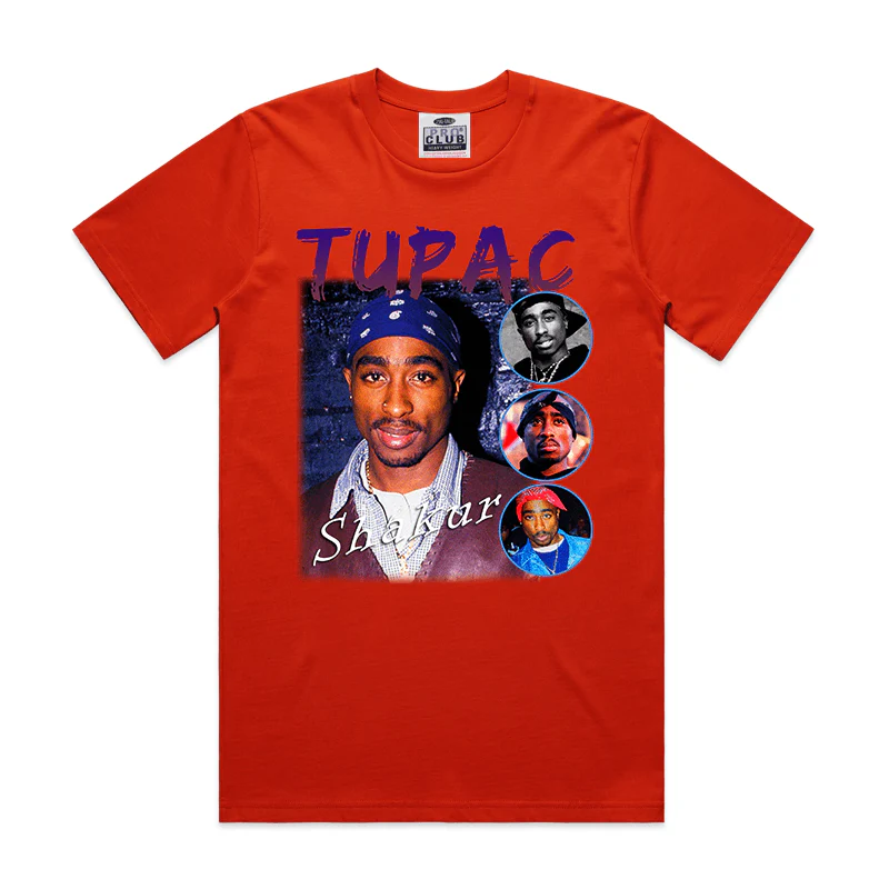 Pro Club 2pac Shakur Digital printed Tee - Image 4