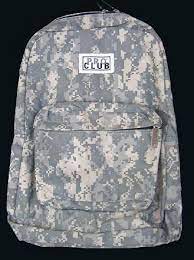 Pro Club Backpack - Green Camo Round Pocket - Image 2
