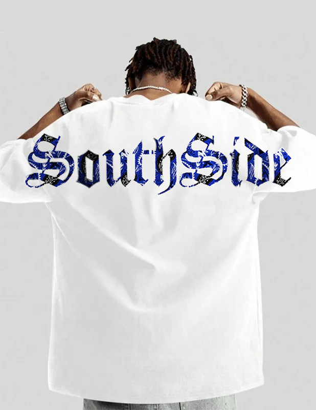 Pro Club  Bandana SouthSide Tee - White - Image 3