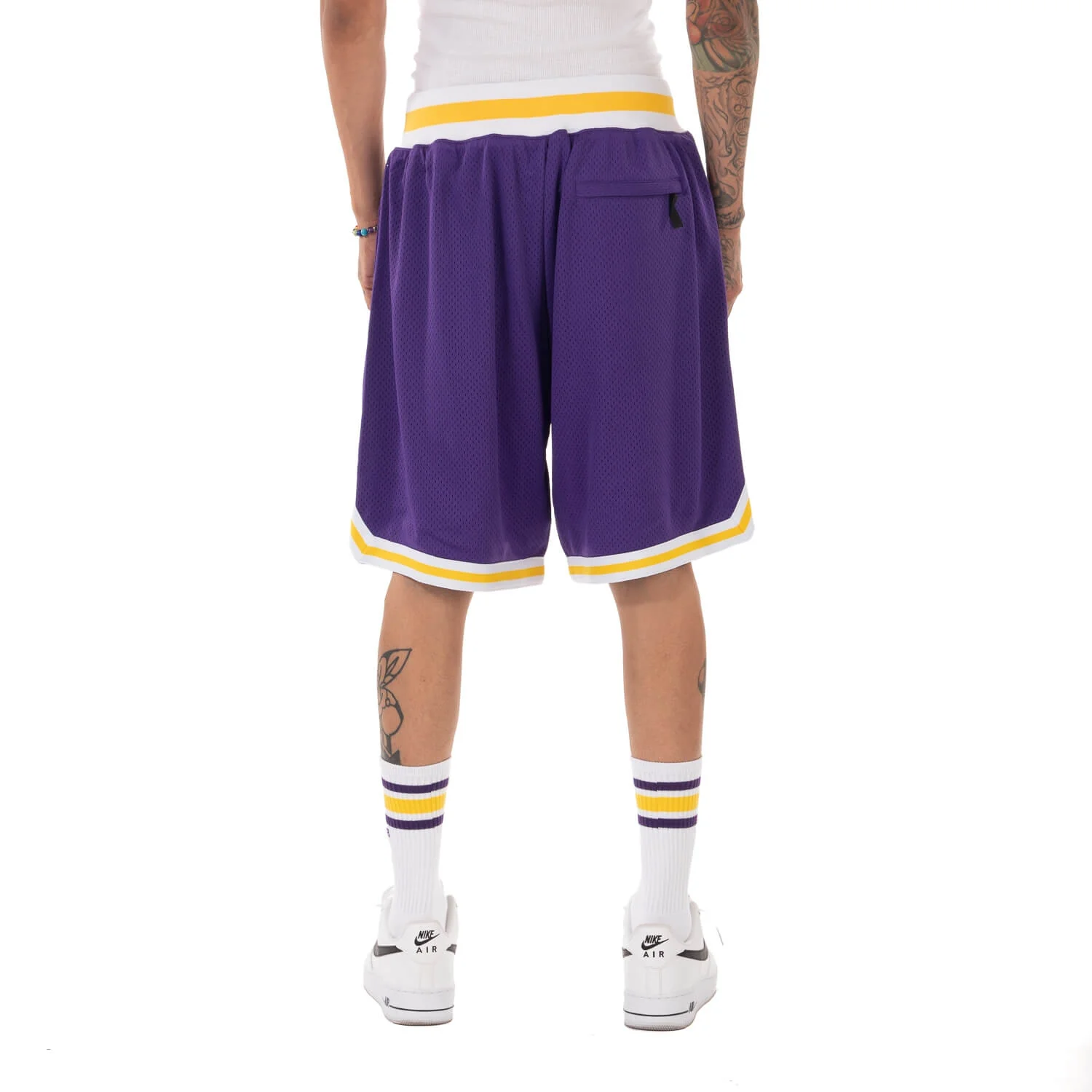 Pro Club Classic Basketball Shorts - Purple - Image 5