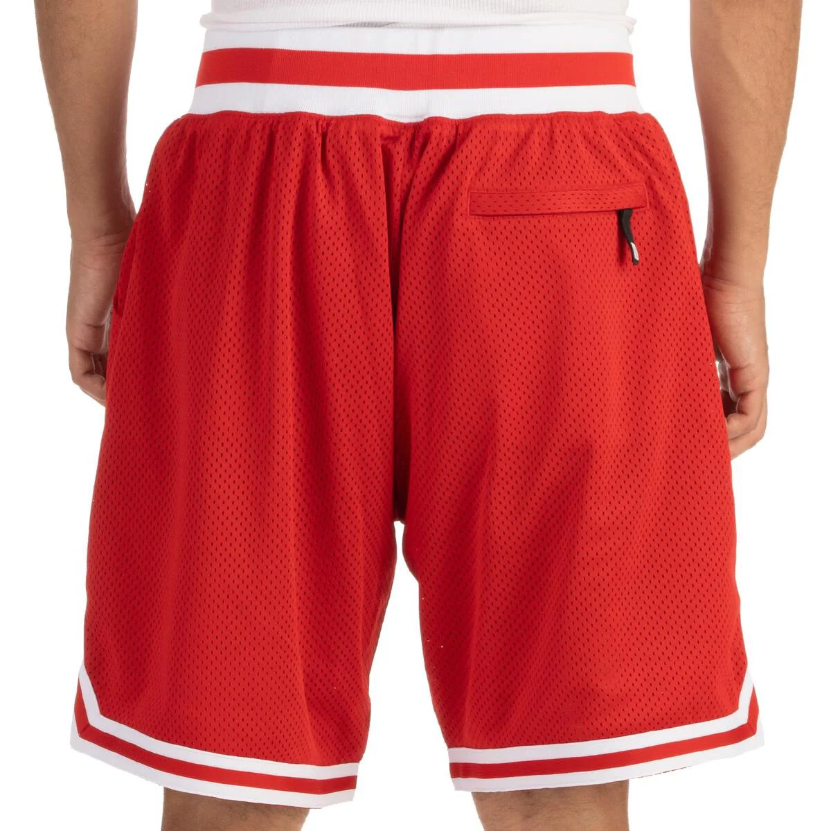 Pro Club  Classic Basketball Shorts - Red - Image 4