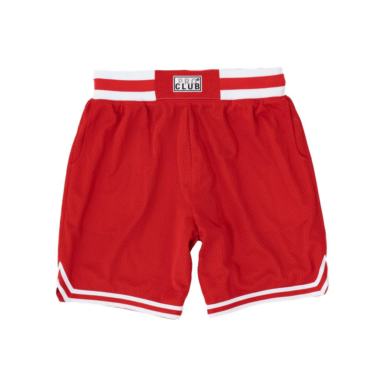 Pro Club  Classic Basketball Shorts - Red - Image 5