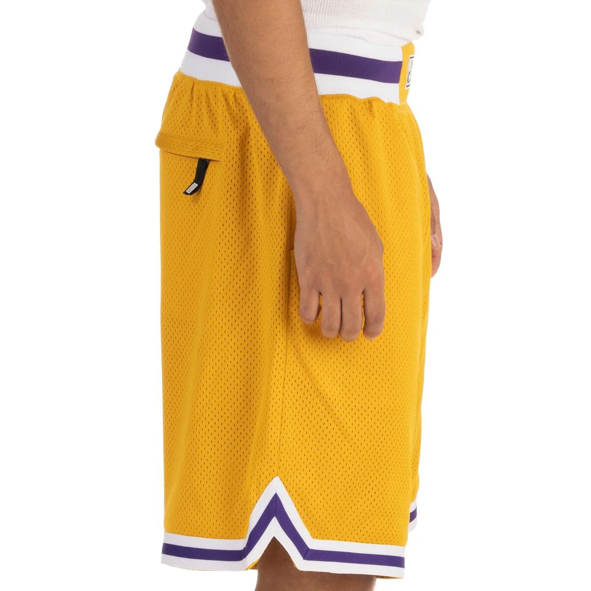 Pro Club Classic Basketball Shorts - Yellow - Image 5