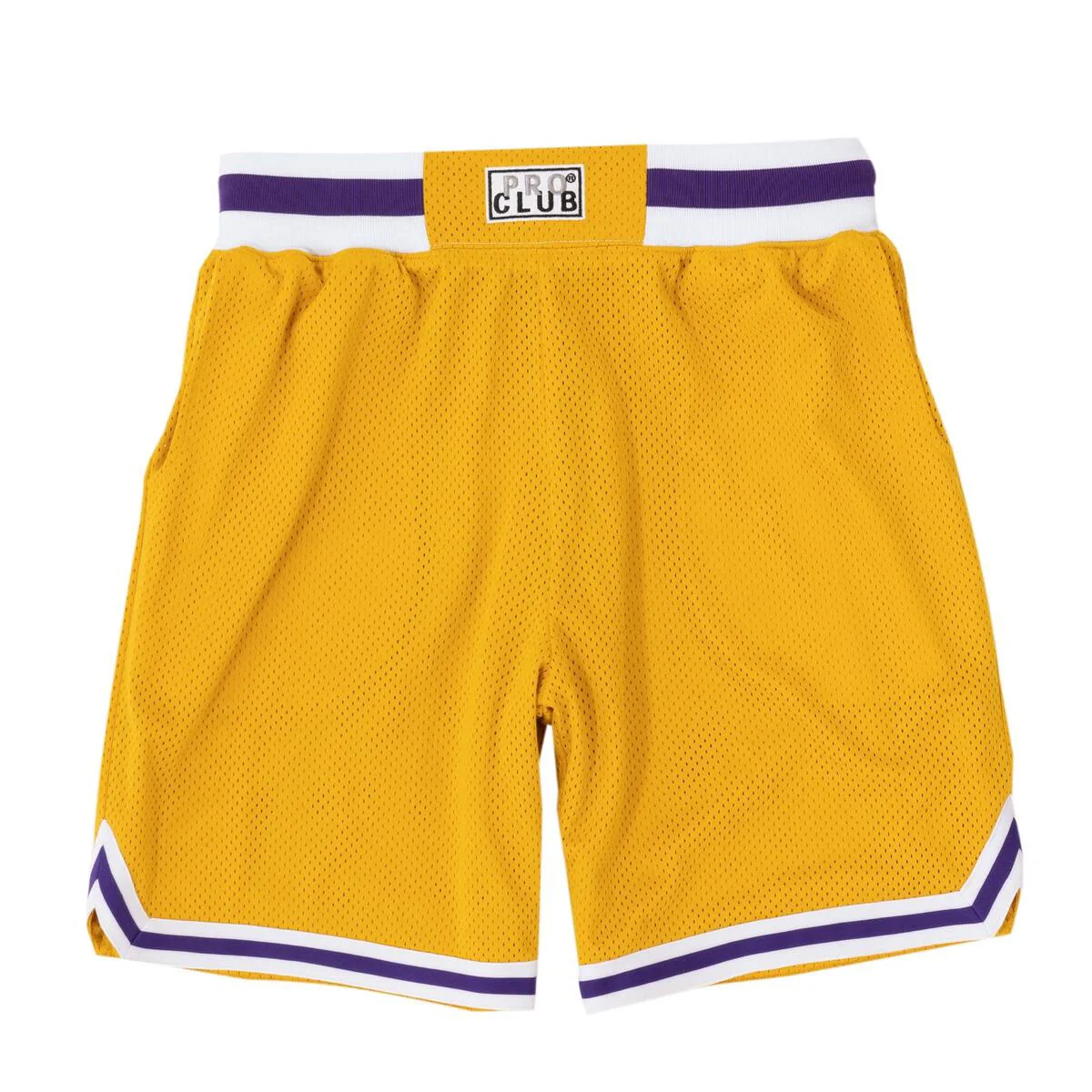 Pro Club Classic Basketball Shorts - Yellow - Image 6