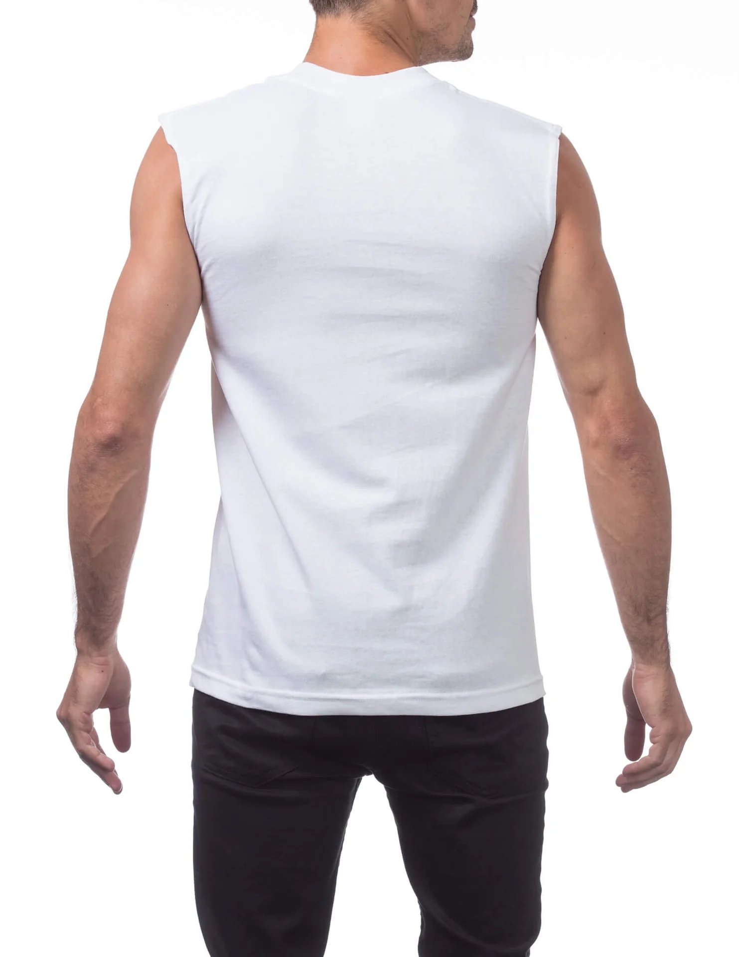 Pro Club Comfort Muscle Tee - WHITE - Image 3