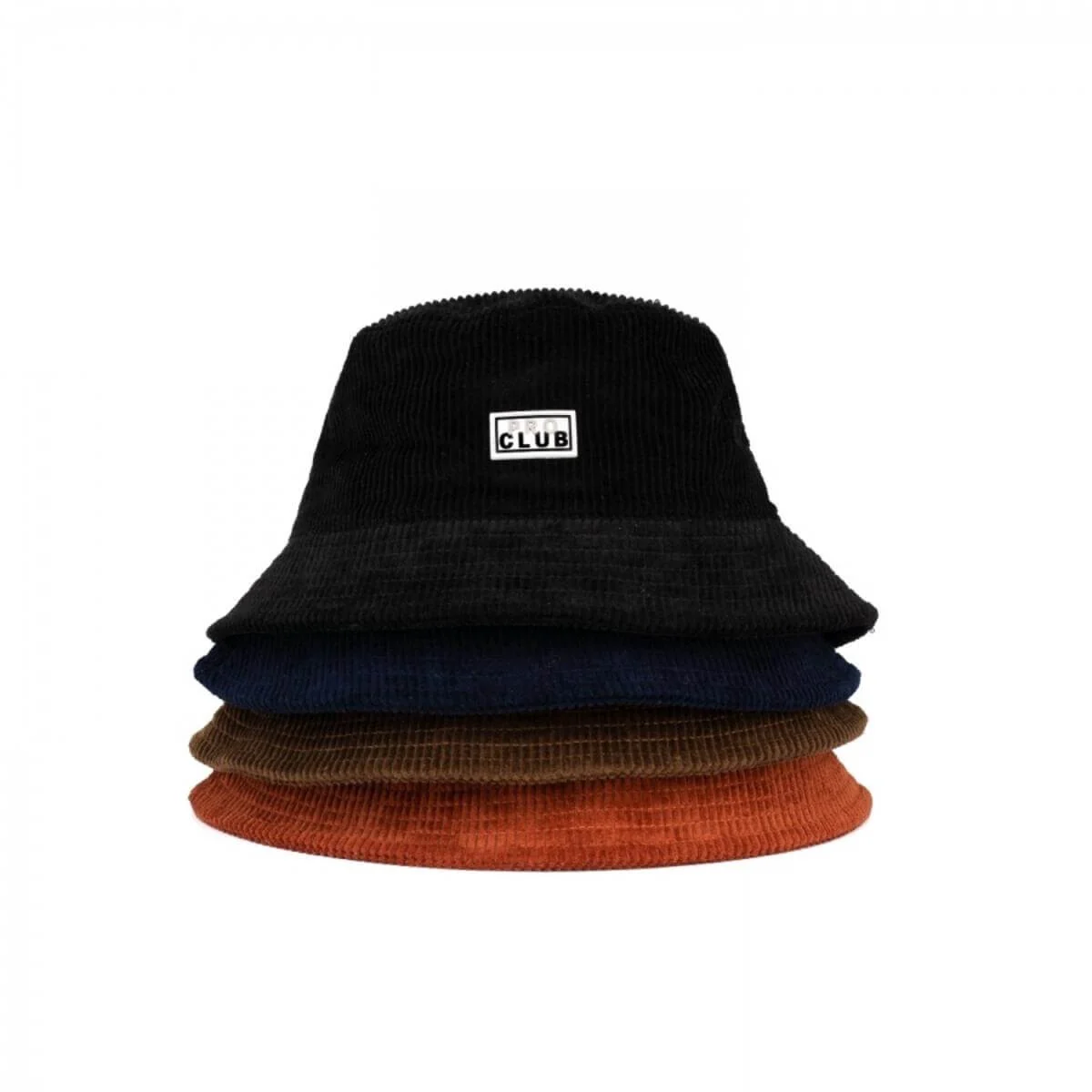 Pro Club Corduroy Bucket Hat - Black - Image 2