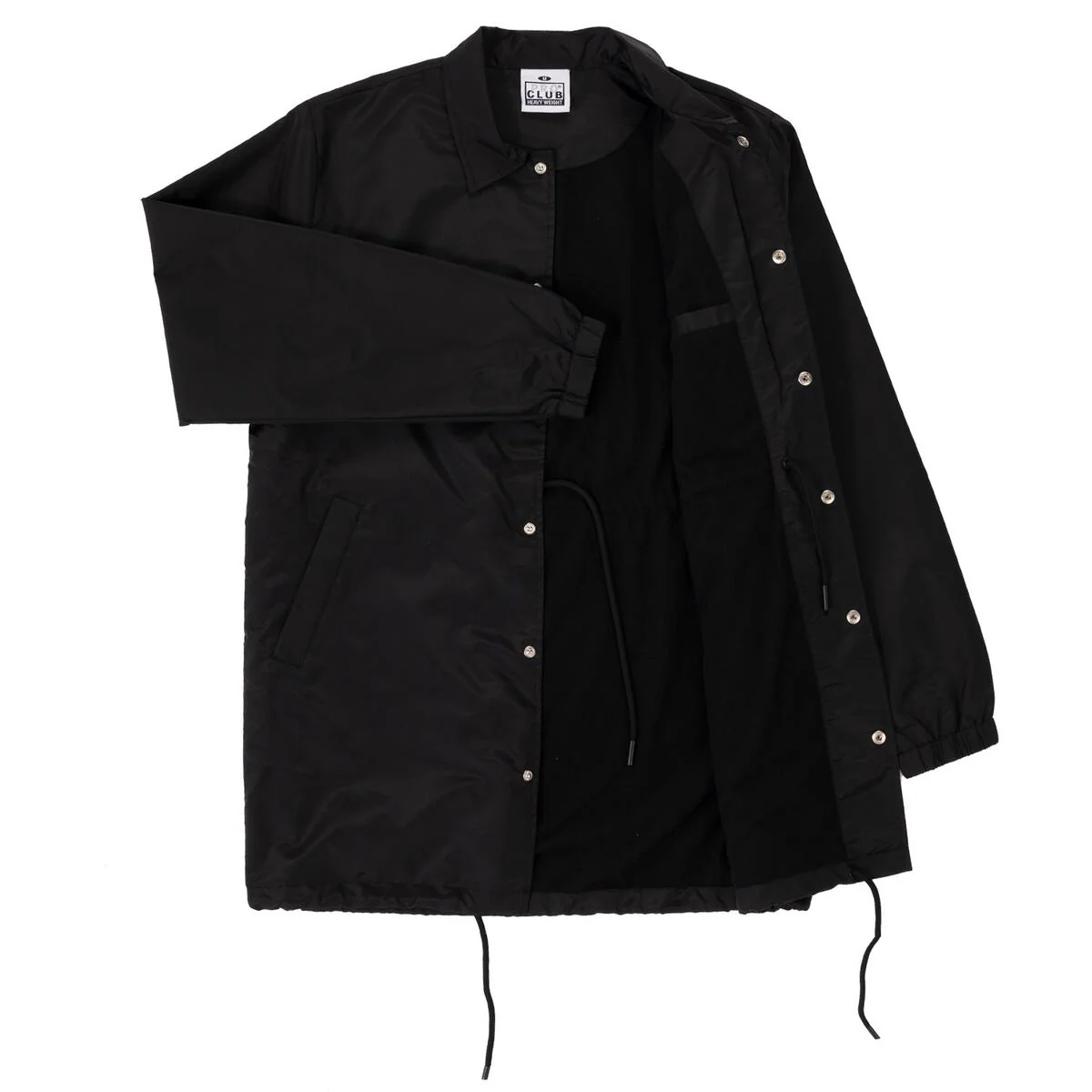 Pro Club Extended Coach Jacket - Black - Image 7