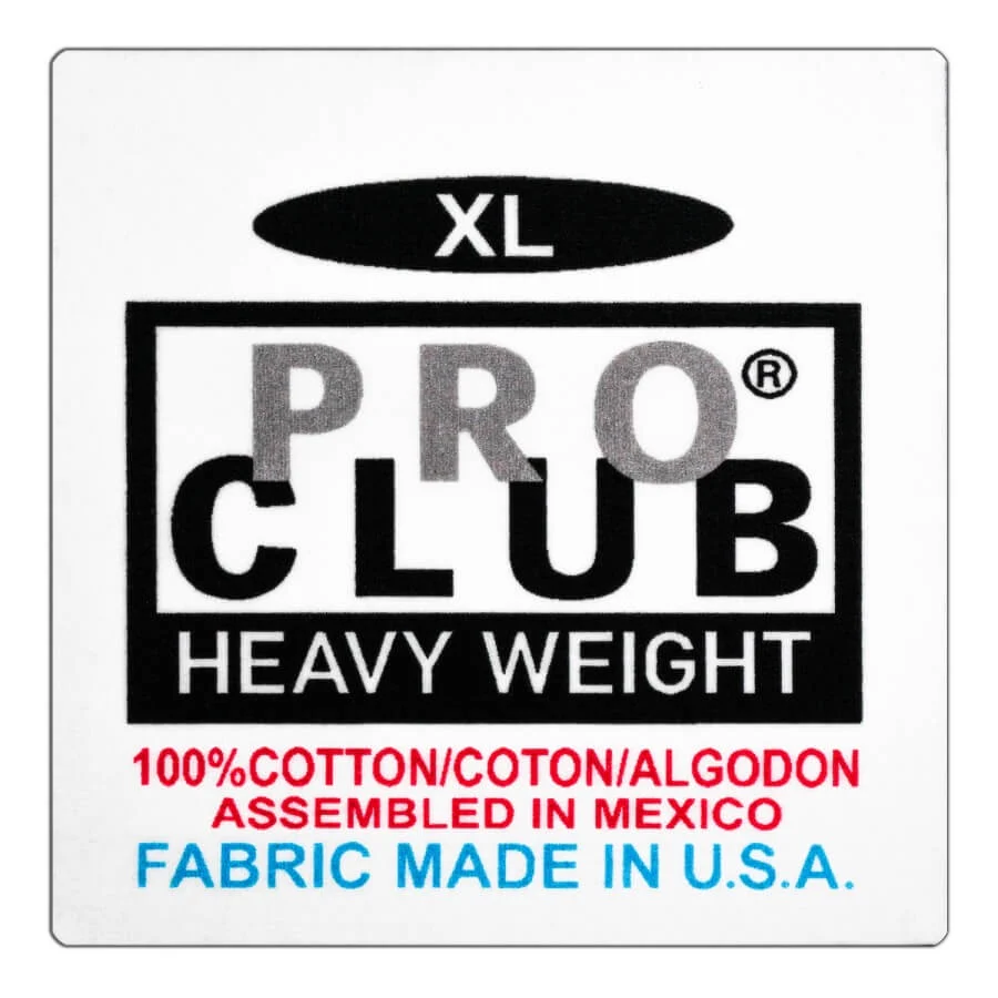 Pro Club Heavyweight Label Rug