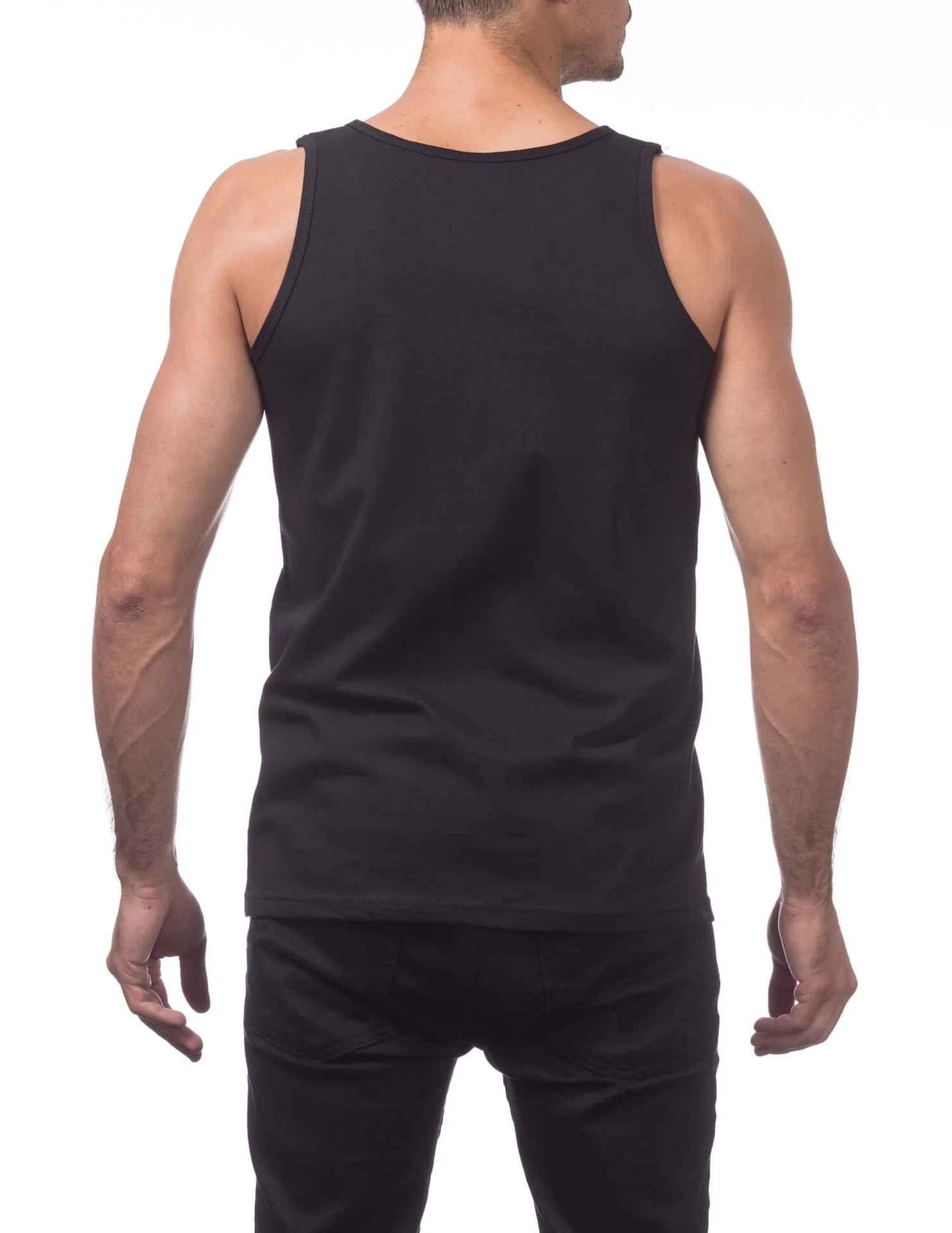 Pro Club Heavyweight Tank Top - BLACK - Image 2