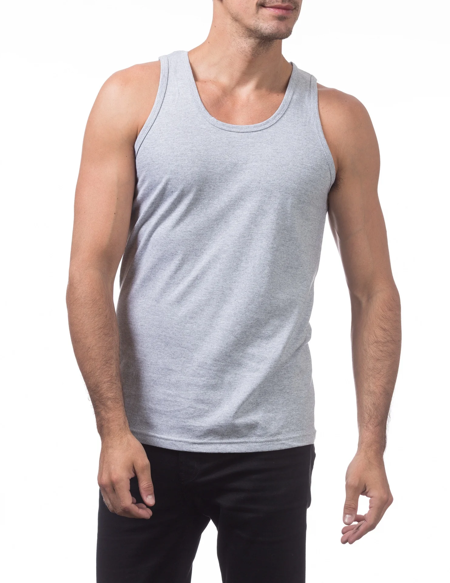 Pro Club Heavyweight Tank Top - GRAY - Image 4